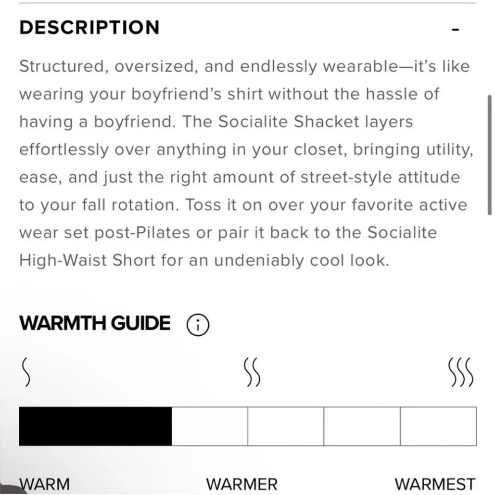 Alo Yoga Socialite Shacket - Black